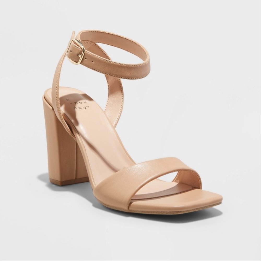 NWT A New Day Nude Heels